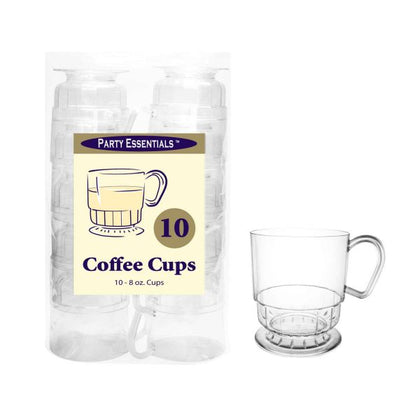 plastic coffee cups