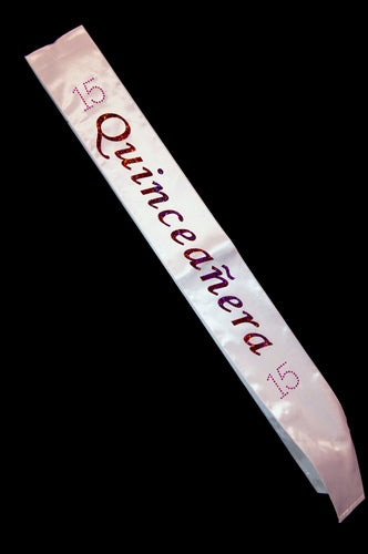 Quinceanera 15 Birthday Sash | Milestone Birthday