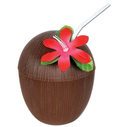 16 Oz Plastic Coconut Cup