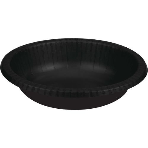 Black Velvet 20oz. Paper Bowls 20ct | Solids
