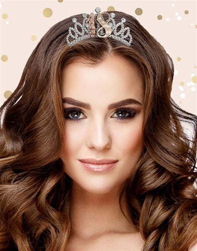 Rose Gold 18th Birthday Tiara | Milestone Birthday