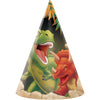 Dino Blast Party Hats 8ct | Kid's Birthday