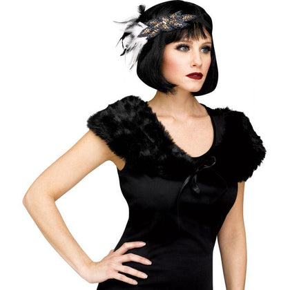 Furry style flapper stole