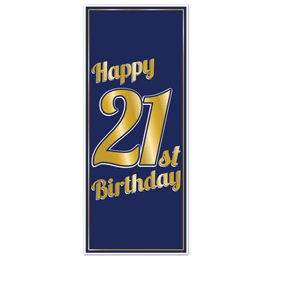21st Birthday Door Cover | Milestone Birthday