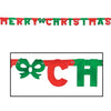 Foil Merry Christmas Streamer | Christmas
