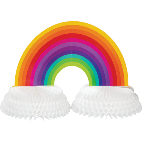Rainbow Honeycomb Centerpiece | Pride