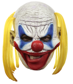 Deluxe Chinless Clooney Clown Mask
