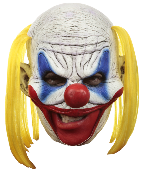 Deluxe Chinless Clooney Clown Mask