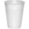 White 16oz Plastic Cups 20ct | Solids