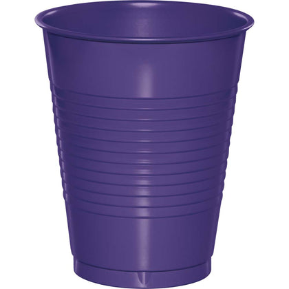 Purple Plastic 16oz Cups 20ct | Solids