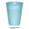 New Pastel Blue16oz. Plastic Cup 20ct | Solids