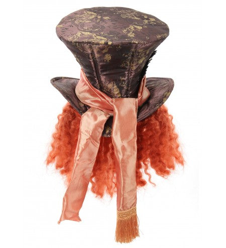 Mad Hatter Plush Hat & Hair | Adult