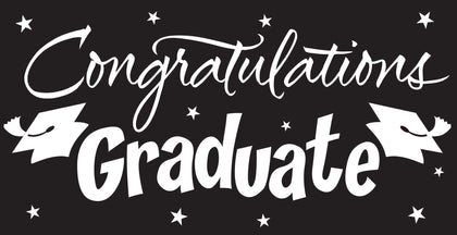 Congratulations Graduate Large Banner | Graduation