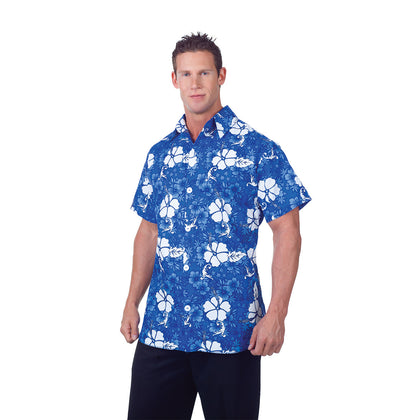 Hawaiian Shirt - Blue | Adult