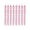 Pink Spiral Birthday Candles 24ct  | Candles