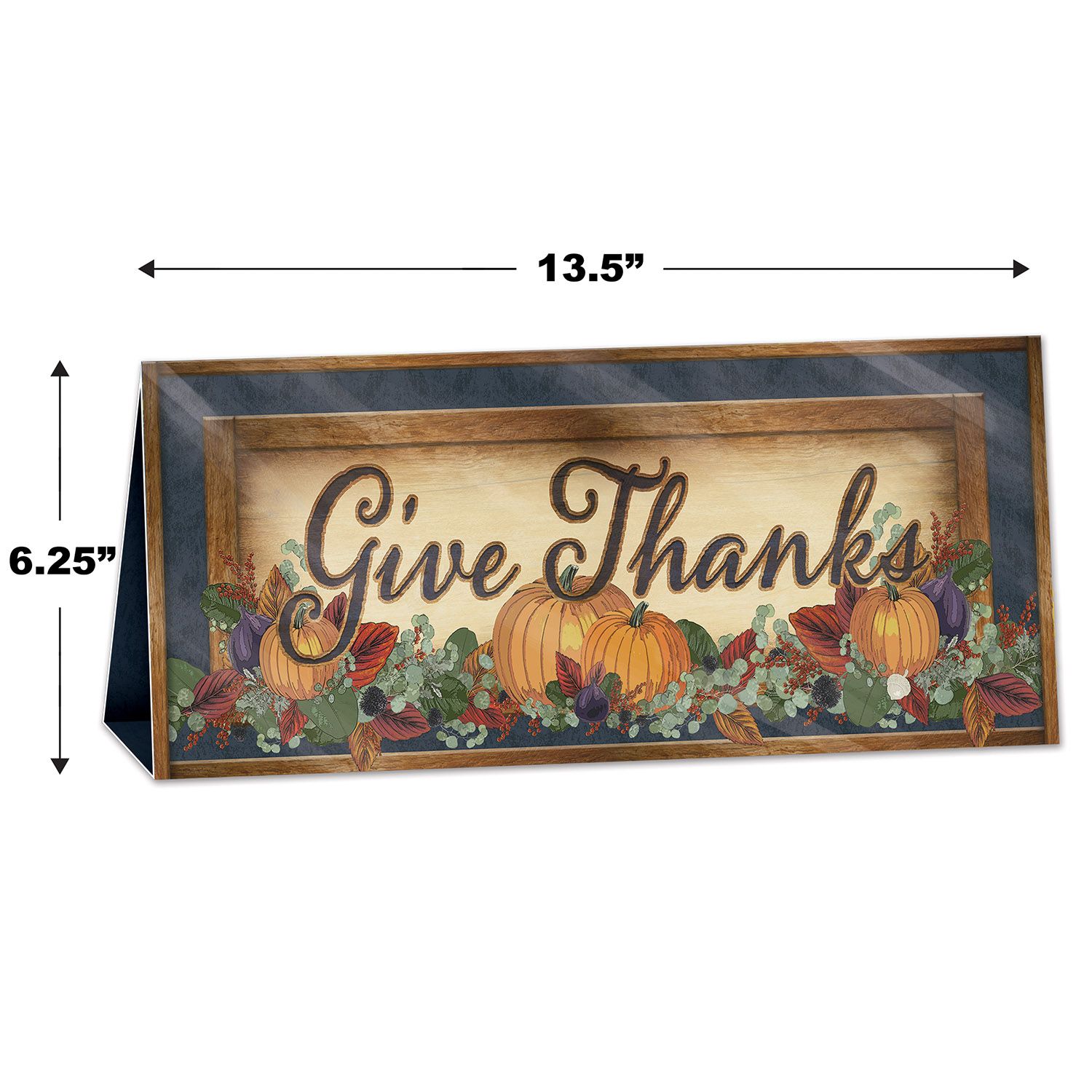 3-D Foil Fall Thanksgiving Centerpiece | Thanksgiving
