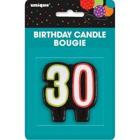 30th bday candle