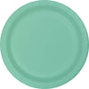Fresh Mint Green 7in Paper Plates 24ct | Solids