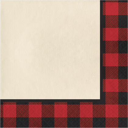 Red Buffalo Plaid Lunch Napkins 16ct | General Entertaining