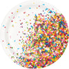 7in Sprinkles Plates 8ct | Generic Birthday
