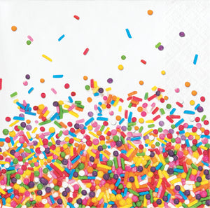 Sprinkles Beverage Napkins 16ct | Generic Birthday