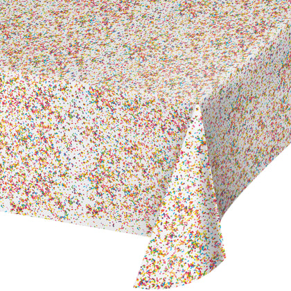 Sprinkles Plastic Table Cover | Generic Birthday