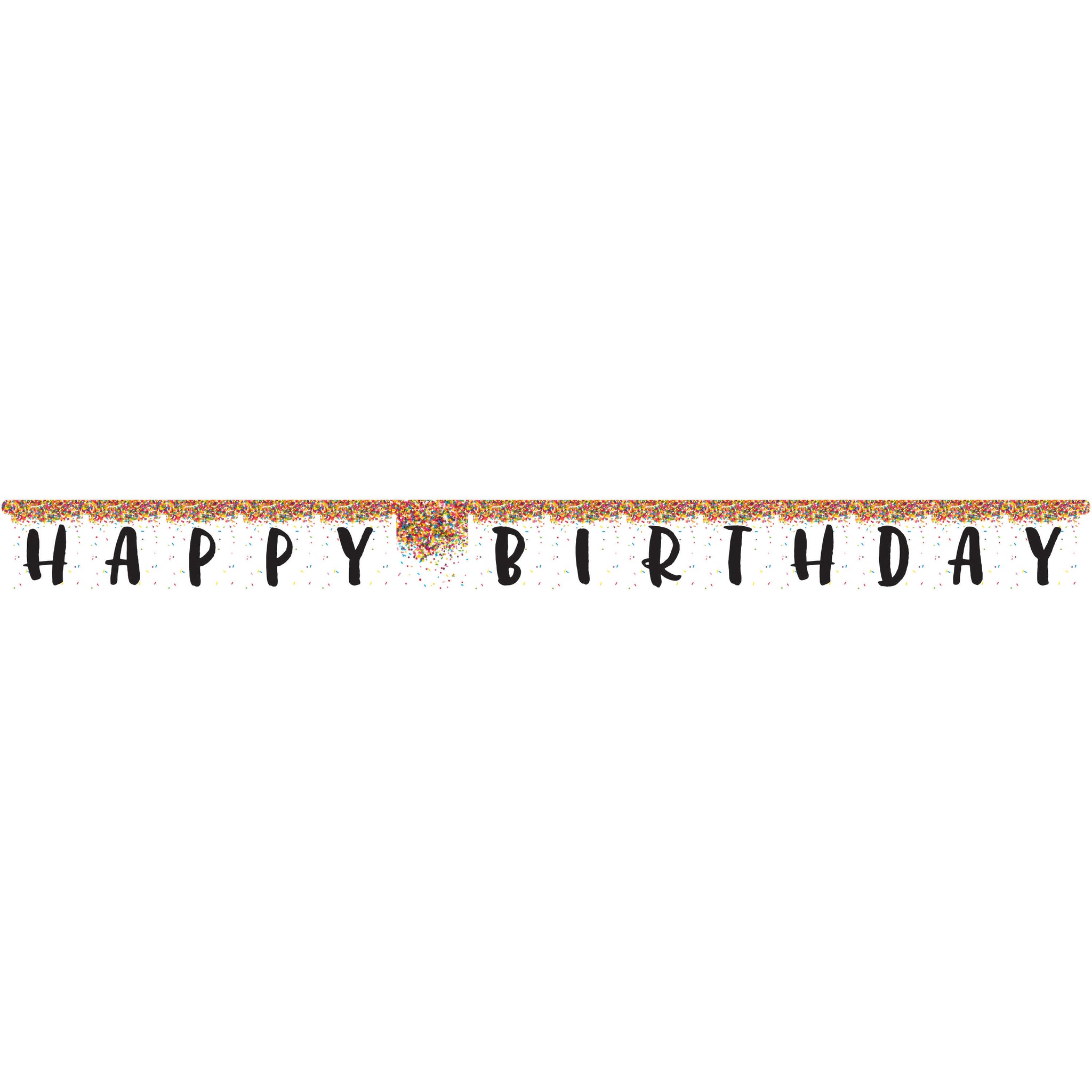 Sprinkles Happy Birthday Banner | Generic Birthday