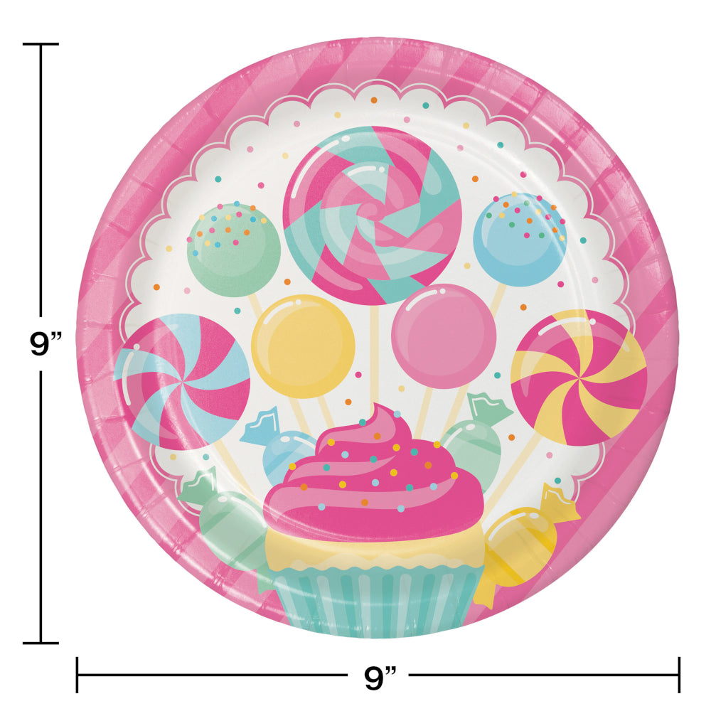 Candy Shop 9in Plate 8ct | Kid's Birthday