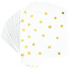 Gold Foil Dot Beverage Napkins 16ct | General Entertaining