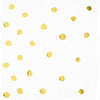 Gold Foil Dot Beverage Napkins 16ct | General Entertaining