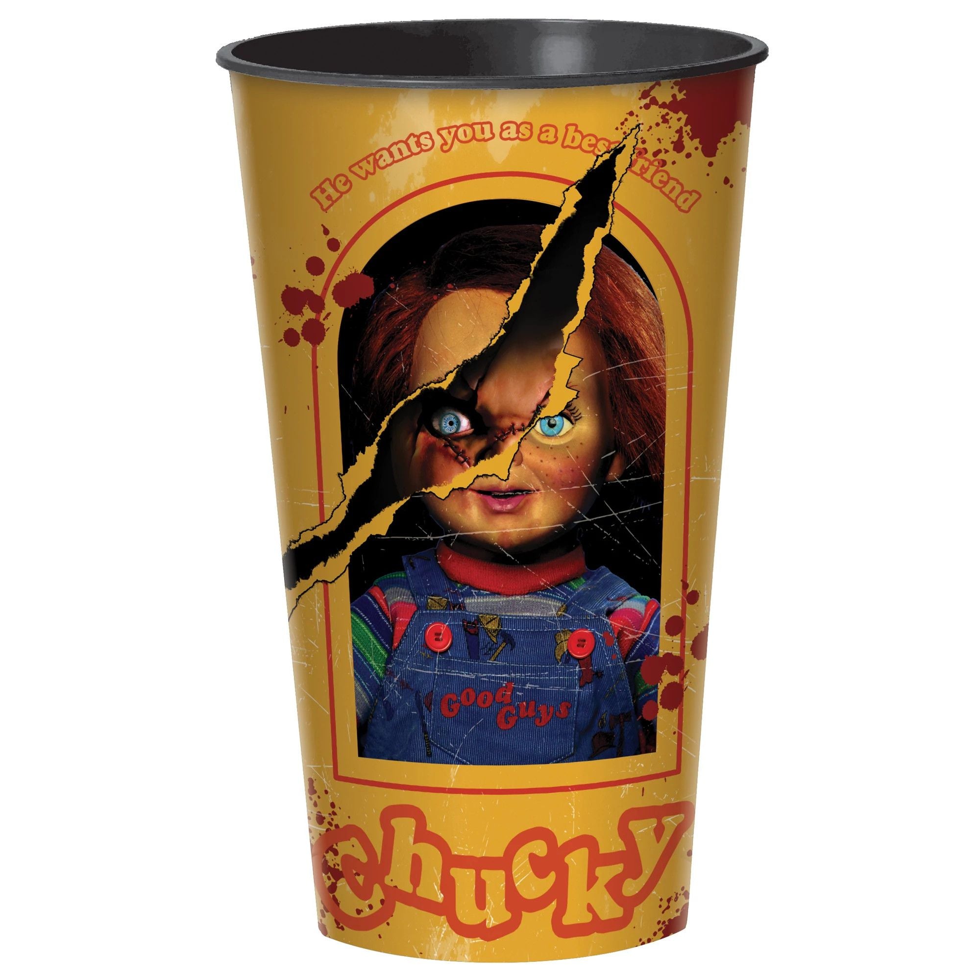 Child's Play Chucky Plastic Cup, 32 oz.