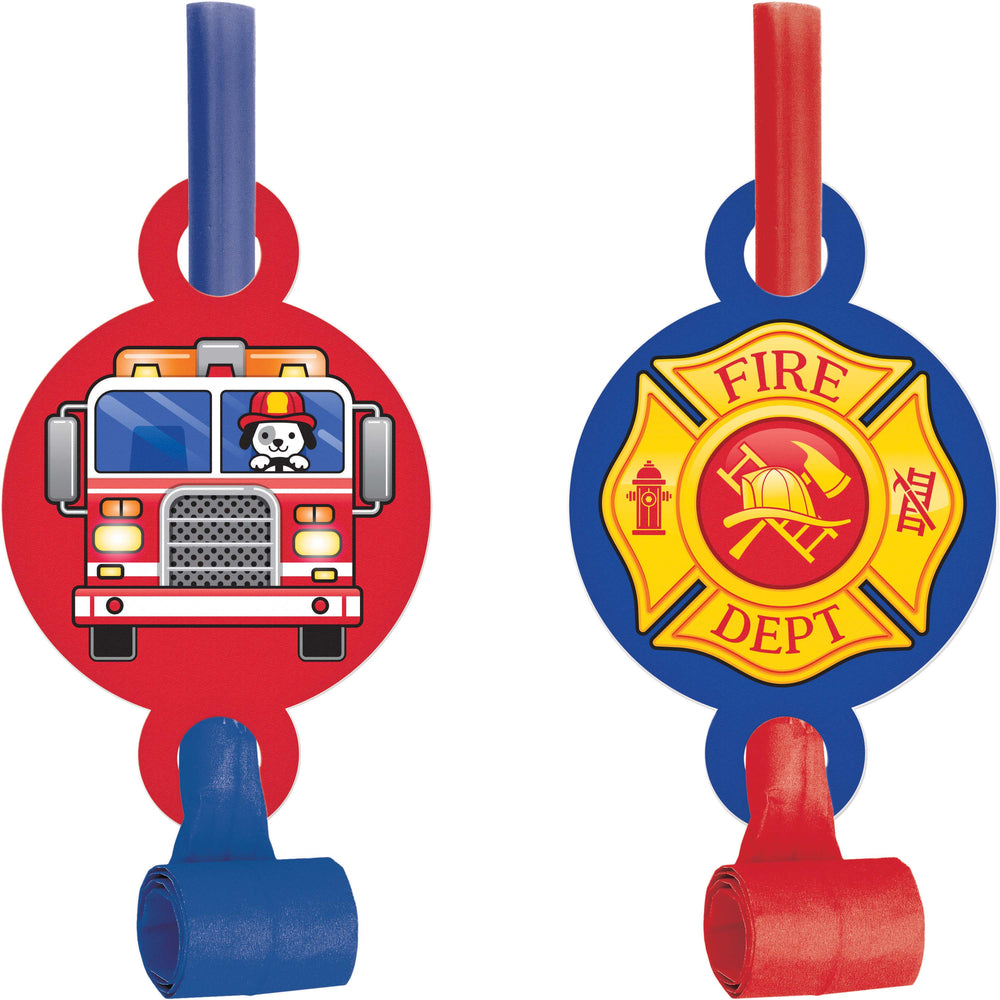 Firetruck Blowouts 8ct | Kid's Birthday