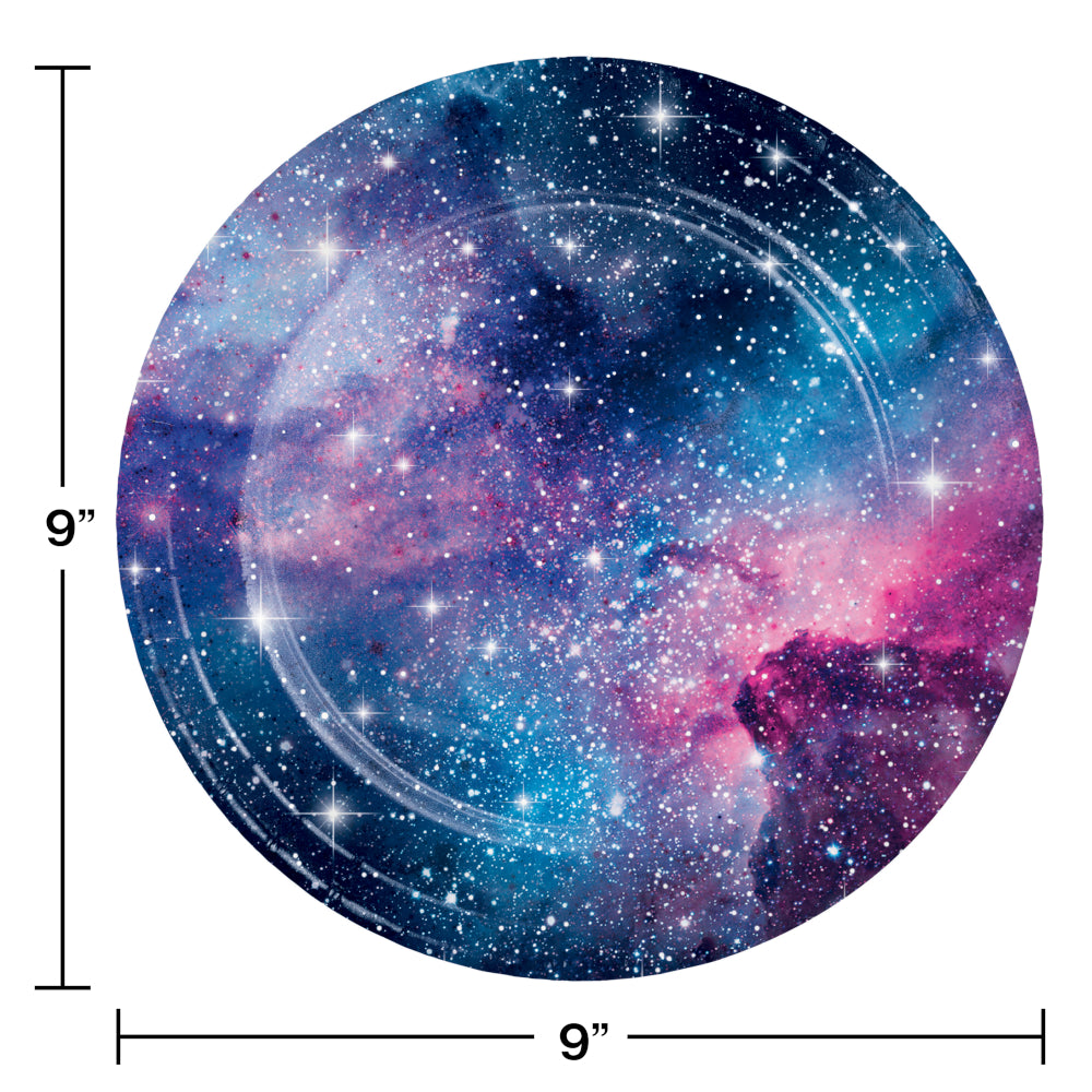 Galaxy 9in Plates 8ct | General Entertaining