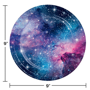 Galaxy 9in Plates 8ct | General Entertaining
