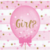 Gender Reveal Balloons Beverage Napkins 16ct | Baby Shower