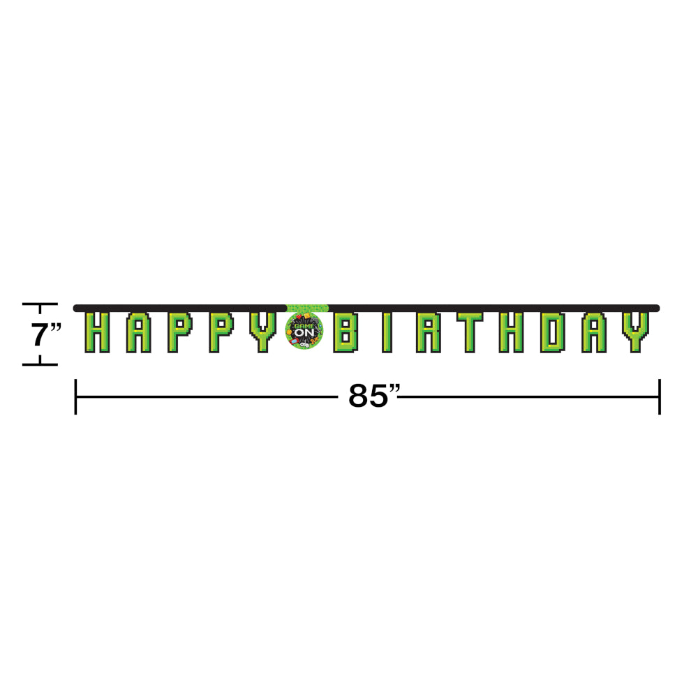 Gaming Jumbo Jointed Banner | Kid's Birthday