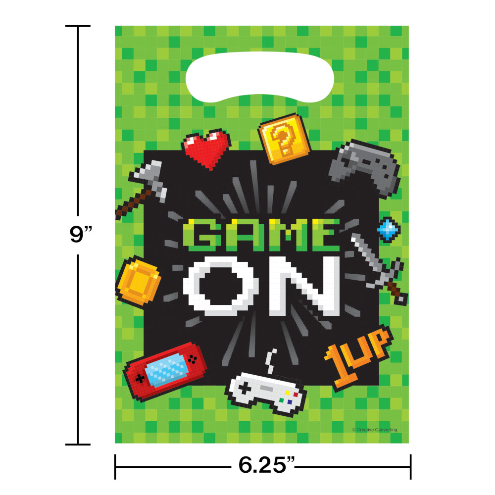 Gaming Party Loot Bag 8ct | Kid's Birthday