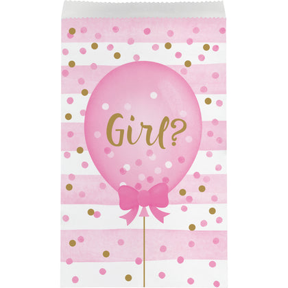 Gender Reveal Balloons Treat Bags | Baby Shower