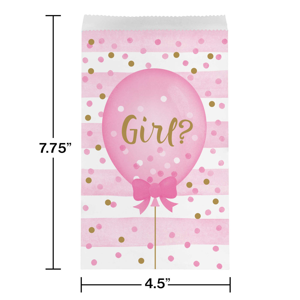 Gender Reveal Balloons Treat Bags | Baby Shower