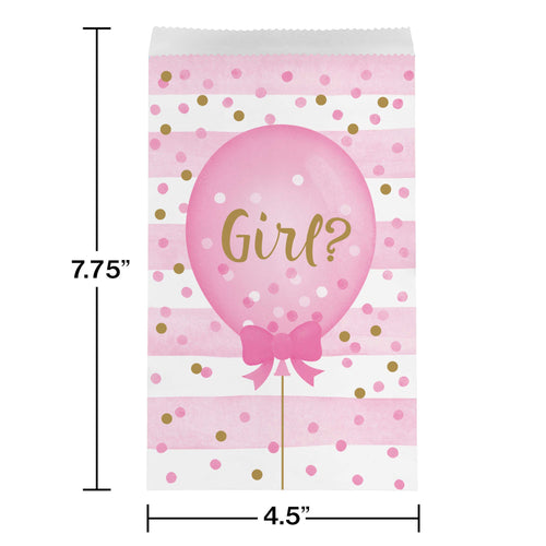 Gender Reveal Balloons Treat Bags | Baby Shower