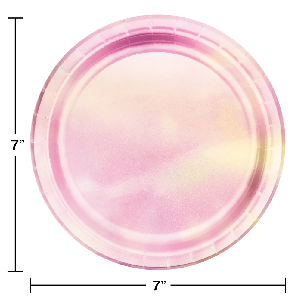Opal 7in Plate 8ct | General Entertaining
