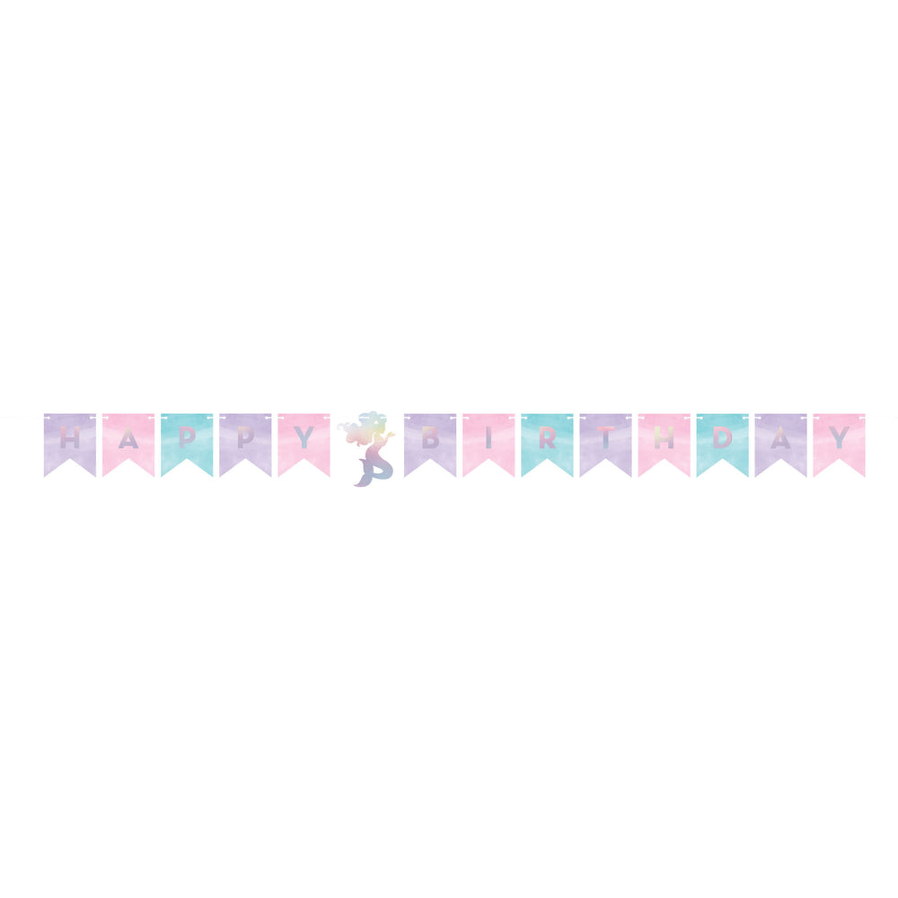 Mermaid Shine Ribbon Banner | Kid's Birthday