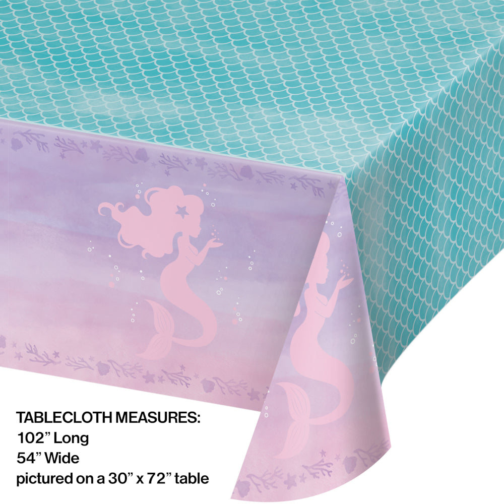 Mermaid Shine Table Cover | Kid's Birthday