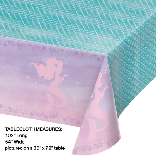 Mermaid Shine Table Cover | Kid's Birthday