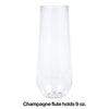 Plastic Champagne Flutes 4ct | Catering