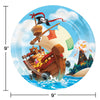 Pirate 9in Paper Dinner Plates 8ct | Kid's Birthday