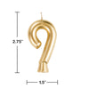 Gold Numeral 9 Birthday Candle | Candles