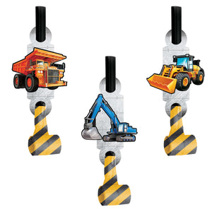 Construction Blowouts 8ct | Kid's Birthday
