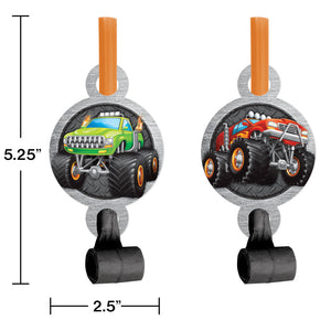 Monster Truck Rally Blowouts 8ct | Kid's Birthday