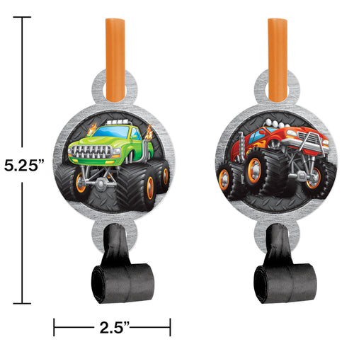 Monster Truck Rally Blowouts 8ct | Kid's Birthday